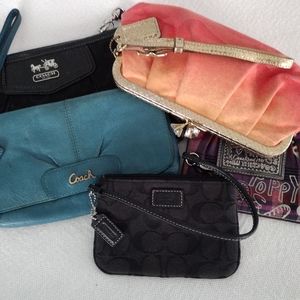 Coach Wristlets and wallets Bundle lot
